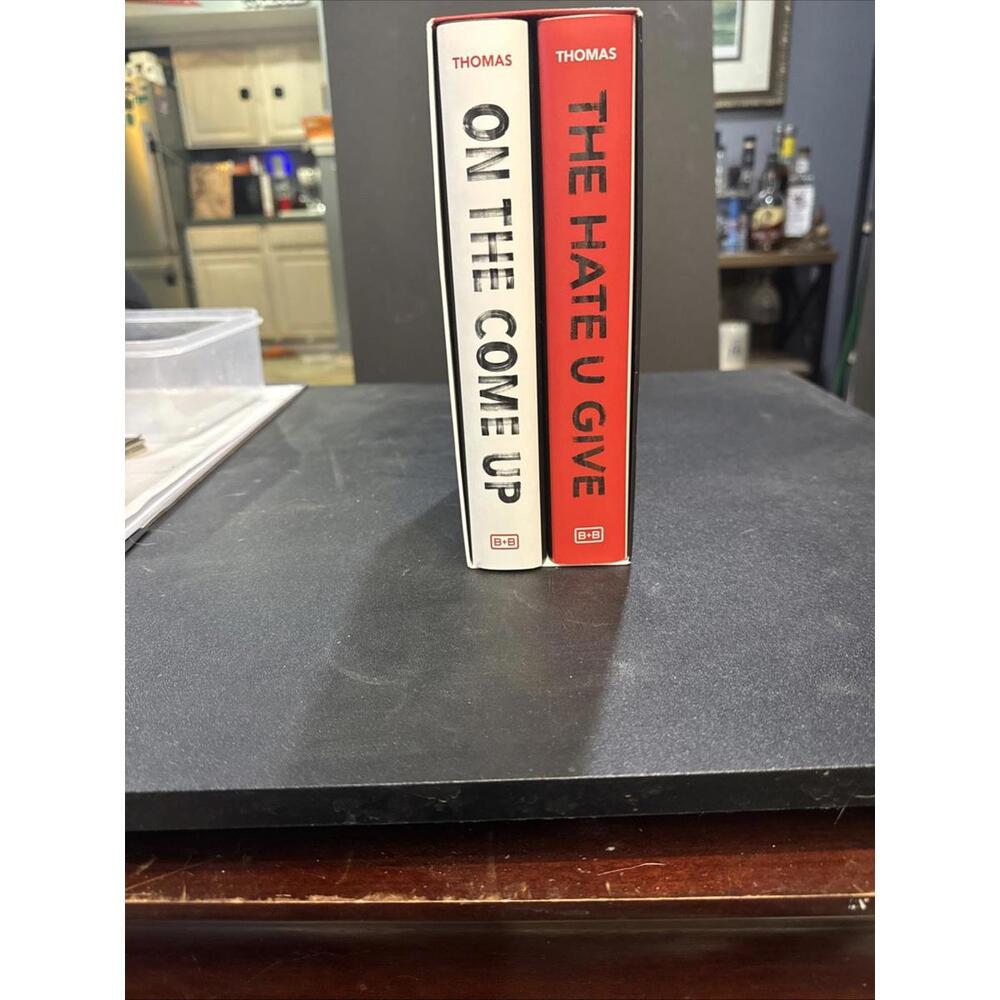 Angie Thomas 2 Book HC Box Set Hate U Give & On the Come Up YA Fiction 1st Ed